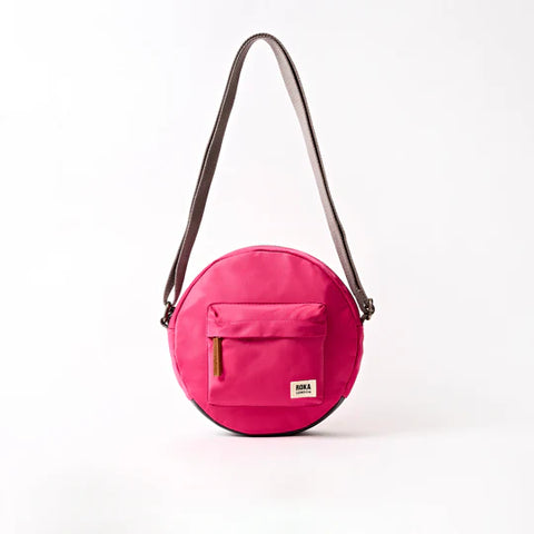 Roka Paddington B Granita Red Recycled Nylon Cross Body Bag
