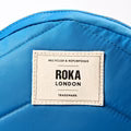 Roka Paddington B Malibu Blue Recycled Nylon Cross Body Bag