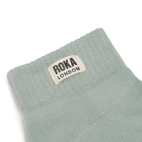 Roka Wembley Mist Organic Cotton Super Comfy Stylish Socks