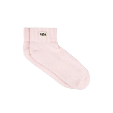 Roka Wembley Transcendent Pink Organic Cotton Super Comfy Stylish Socks