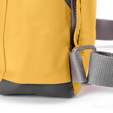 Roka Canfield B Medium Corn Recycled Nylon Roll-top Backpack