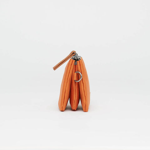 Roka Carnaby Atomic Orange Recycled Canvas Wallet