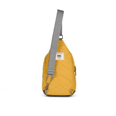 Roka Willesden B Large Sling Corn Recycled Nylon Cross Body Bag