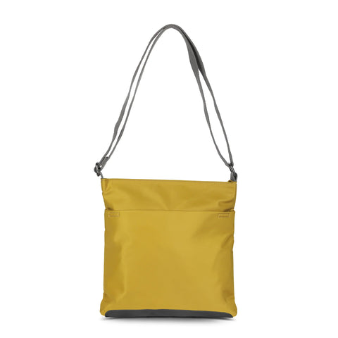 Roka Kennington B Medium Corn Recycled Nylon Cross Body Bag