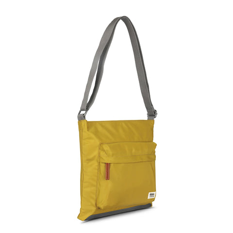 Roka Kennington B Medium Corn Recycled Nylon Cross Body Bag