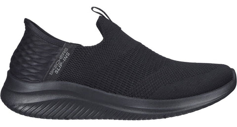 Skechers Slip - Ins 149708/BBK Black Ultra Flex 3.0 - Cosy Streak Womens Hands Free Slip On Trainers