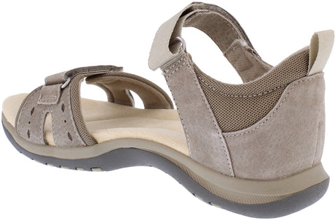 Free Spirit Savannah New Khaki Women’s Closed in Heel Leather Sandals