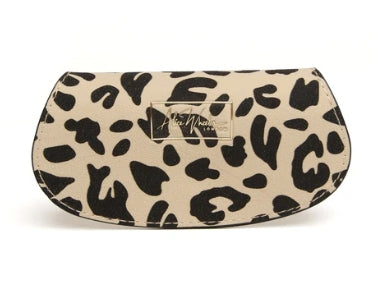 Alice Wheeler Glasses Case Leopard Light