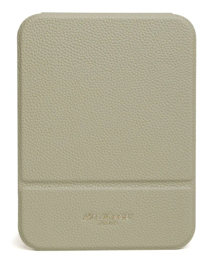 Alice Wheeler Pistachio Folding Travel Mirror