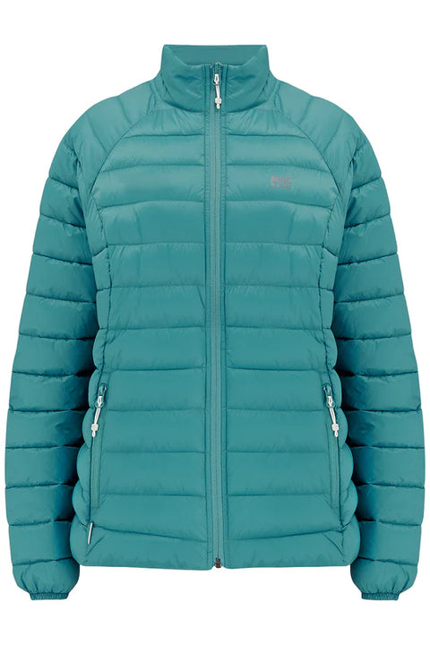Mac in a Sac Synergy Teal Womens Packable Insulated Jacket