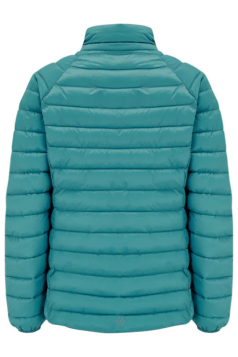 Mac in a Sac Synergy Teal Womens Packable Insulated Jacket