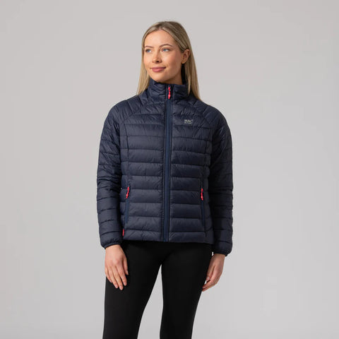 Mac in a Sac Synergy Navy Womens Packable Insulated Jacket