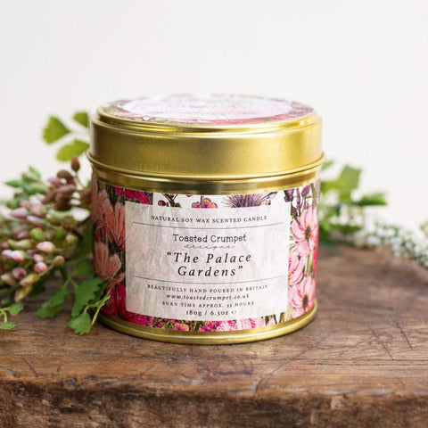 Toasted Crumpet Natural Soy Wax Scented Candle The Palace Gardens