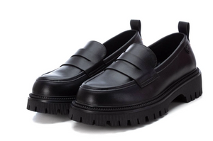 Refresh 171381 Womens Black Chunky Loafer Shoes