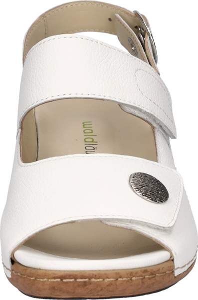 Waldlaufer 342002 212 424 Heliett Denver Poster Cement Silber Womens Touch Fastening H Fitting Sandals