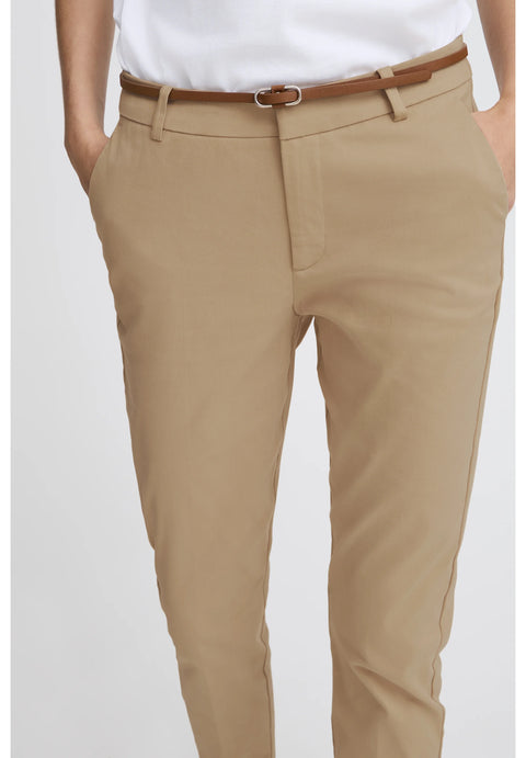 B.Young Bydays Cigaret Pants 2 Camel 20803473-80145