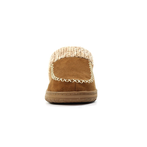 Lunar KLA080 Albany Tan Womens Comfort Slip On Mule Slippers