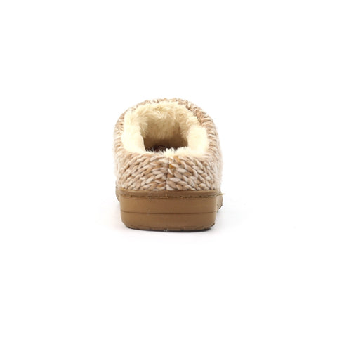 Lunar KLA080 Albany Tan Womens Comfort Slip On Mule Slippers