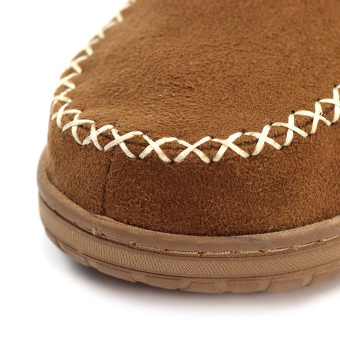 Lunar KLA080 Albany Tan Womens Comfort Slip On Mule Slippers