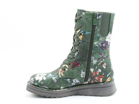 Heavenly Feet Martina4 Print Fantasy Forest Womens Ankle Boots