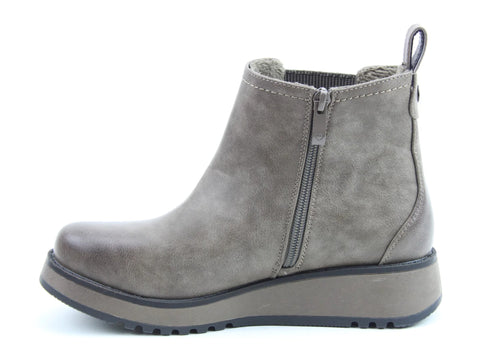 Heavenly Feet New Rolo2 Earth Womens Zip Up Ankle Boots