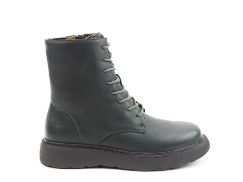 Heavenly Feet Fern Dark Ocean Womens Litesoles Casual Comfort Zip Up Ankle Boots