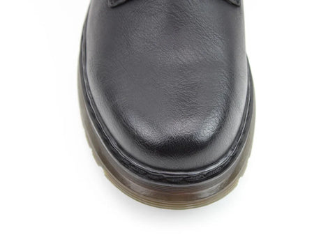 Heavenly Feet Avena2 Black Womens Lace Up Zip Up Ankle Boots
