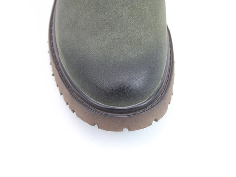 Heavenly Feet Pearce Moss Womens Casual Comfort Ankle Boots