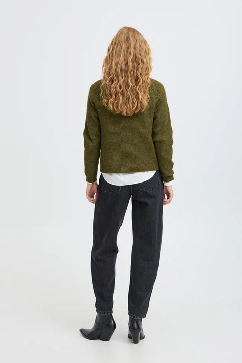 B.Young Womens 20819114 Byotaja Jumper Avocado Melange
