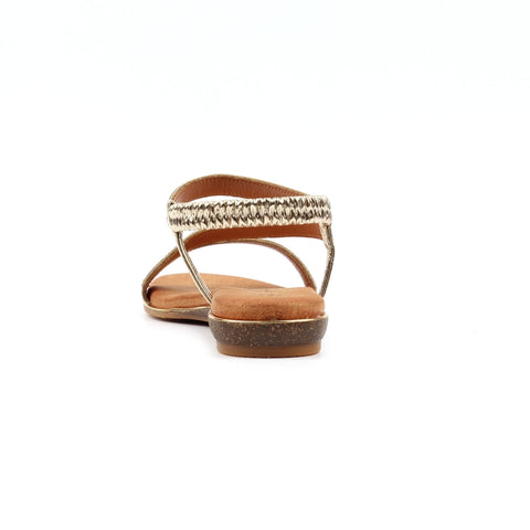 Lunar JLH321 Blaise II Gold Womens Comfortable Summer Sandals