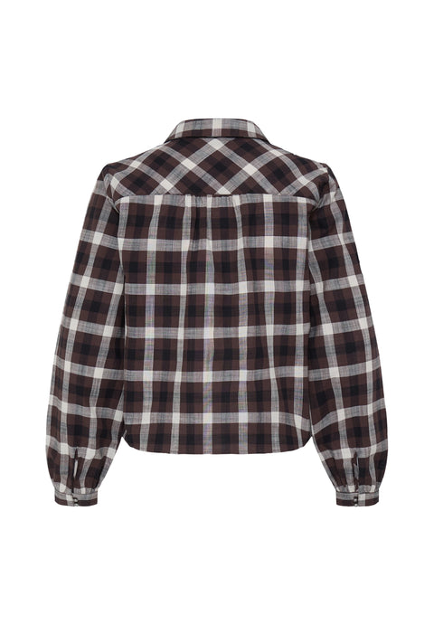 B.Young Womens 20819338 BYFLANNY Java Check Cotton Shirt
