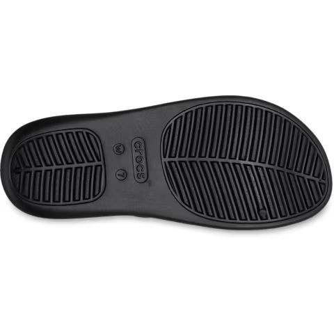 Crocs Getaway Strappy Black Womens Lightweight Soft Flexible Easy to Wear Sandals