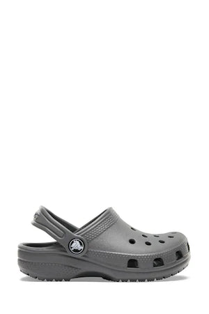 Crocs Classic Clog Slate Grey Kids Boys Girls Croslite Casual Comfy Lightweight Beach Slip On Shoes