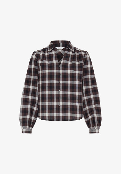 B.Young Womens 20819338 BYFLANNY Java Check Cotton Shirt