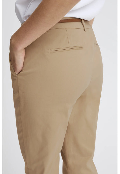 B.Young Bydays Cigaret Pants 2 Camel 20803473-80145