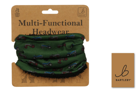 Bartleby Retro Tractors Funky Neck Warmer