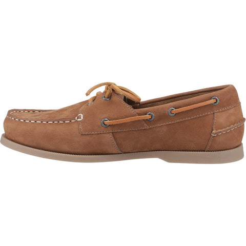 Sperry Tacoma Tan Mens Leather Boat Shoes