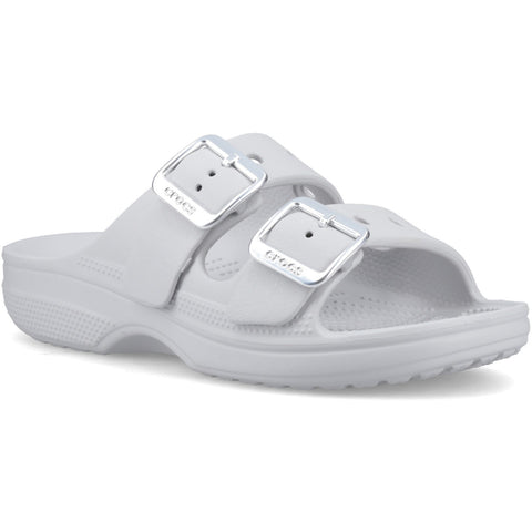 Crocs Saturday Metallic Sandal Atmosphere Womens Lightweight Soft Flexible Easy to Wear Sandals