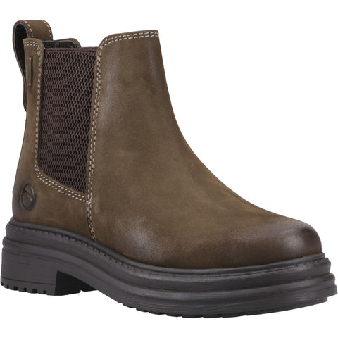 Cotswold Aldworth Khaki Womens Ankle Boots