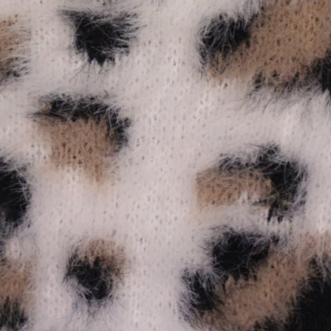 Jess and Lou Cream Animal Print Mini Hot Water Bottle