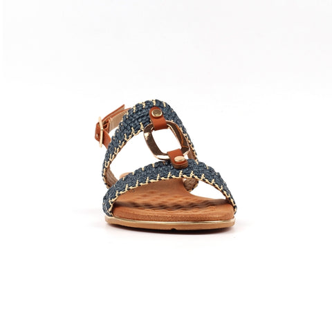 Lunar JLH587 Jules Navy Womens Open Toe Sandals
