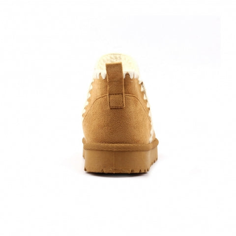 Lunar KLZ001 Natal Tan Womens Comfort Pull On Boot Slippers