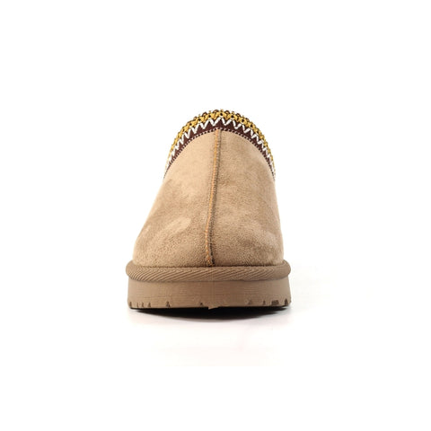 Lunar KLZ003 Nepal Mink Womens Comfort Slip On Mule Slippers