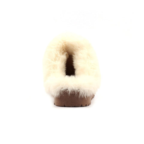 Lunar KLZ004 Nevis Mink Womens Comfort Slip On Mule Slippers