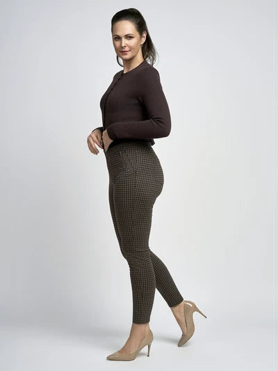Pinns 420 TS Cocoa Check Pull On Leggings