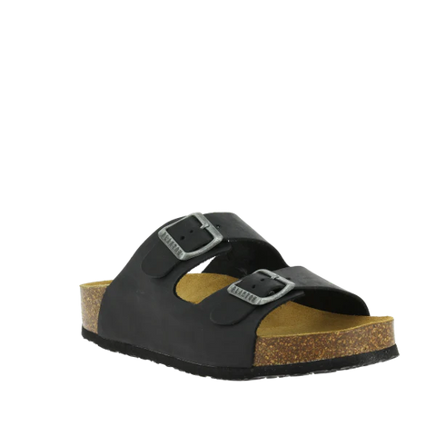 Plakton Malaga Mid 340010 Negro Womens Casual Stylish Open Toe Sandals