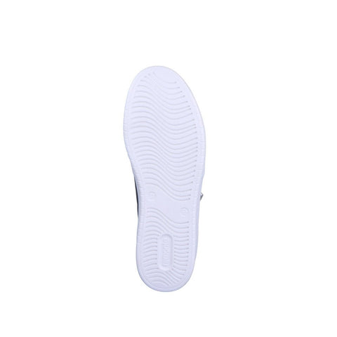 Remonte D0J02-14 Womens Navy Leather Lace Up Trainers