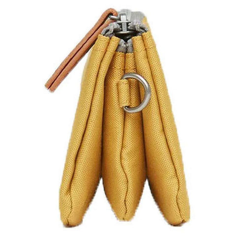 Roka Carnaby Flax Recycled Canvas Wallet