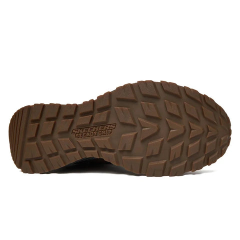 Skechers Slip - Ins 211182/RDBR Red Brown Slade Ultra - Turner Mens Waterproof Casual Comfort Hands Free Slip On Boots