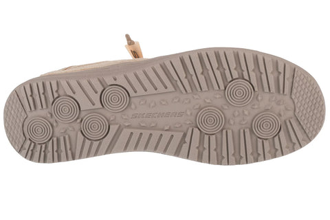 Skechers Slip Ins 210959/TPE Taupe Relaxed Fit: Melson - Coronado Mens Canvas Casual Comfort Hands Free Slip On Shoes